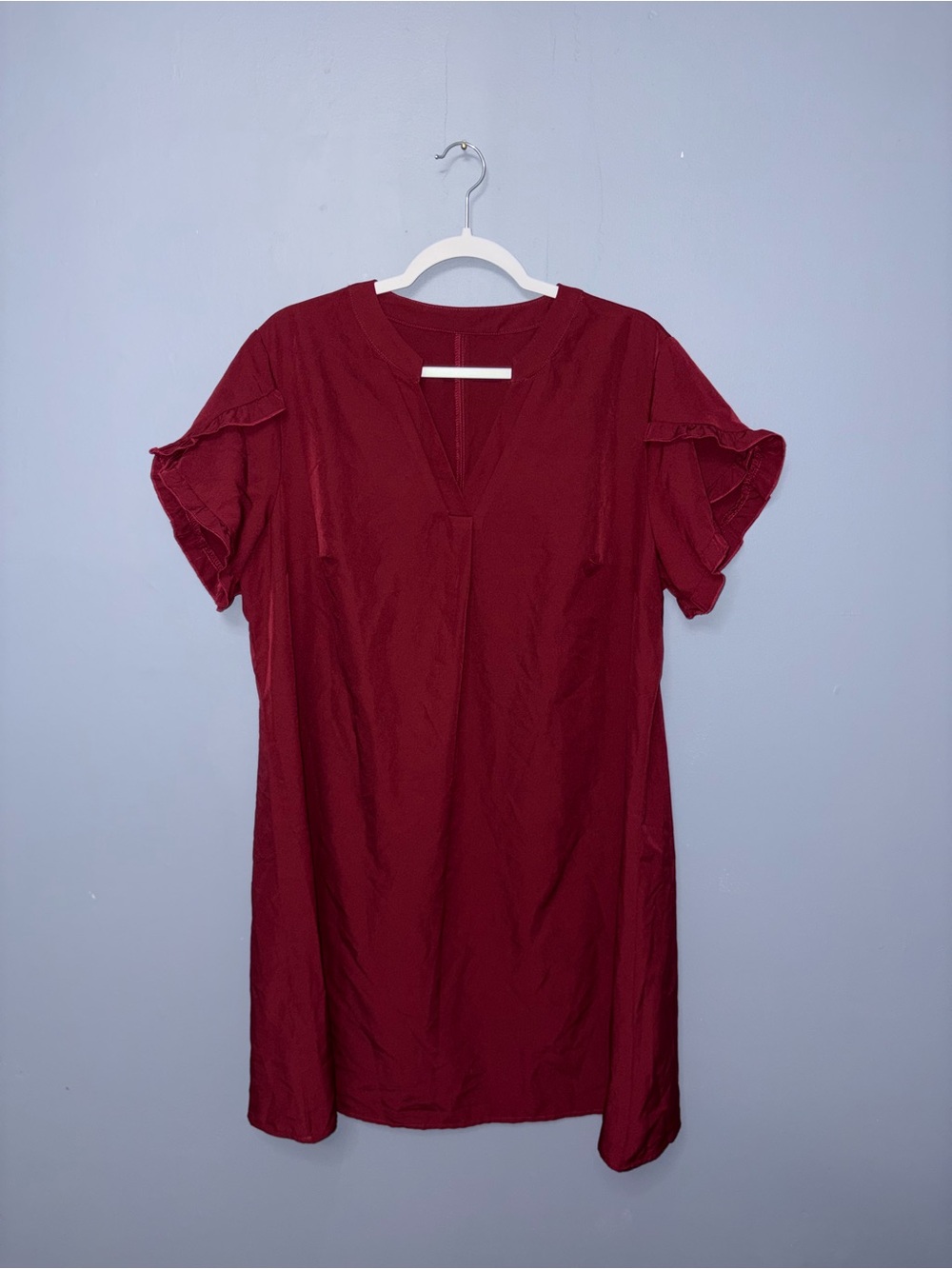 Burgundy Dress